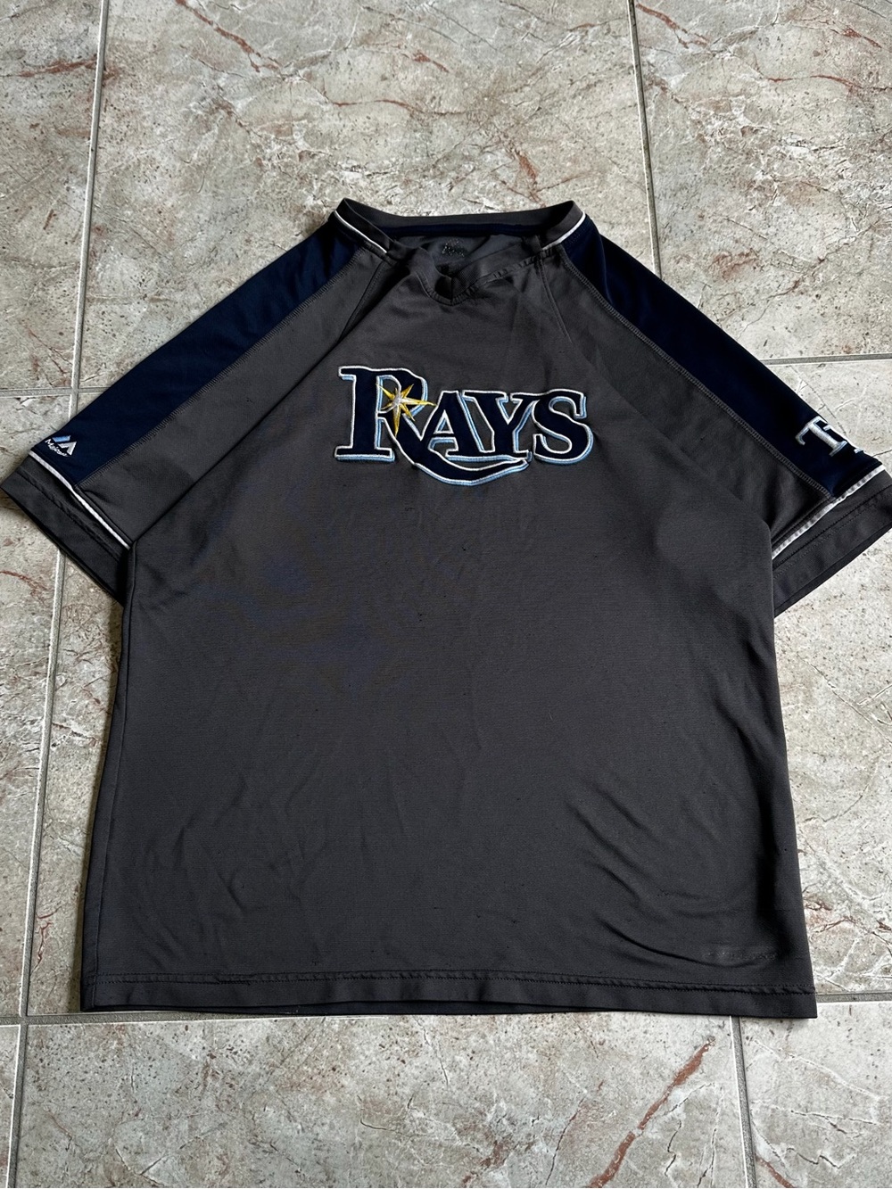 Majestic Tampa Bay Rays MLB baseball jersey